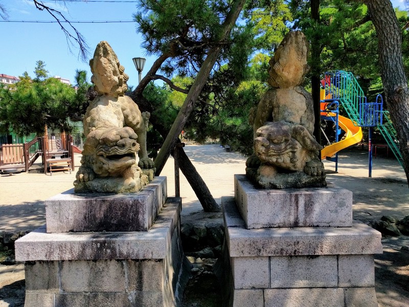 14住吉神社狛犬さん