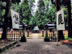 謙信公も祀られている上杉家廟所｜山形県米沢市