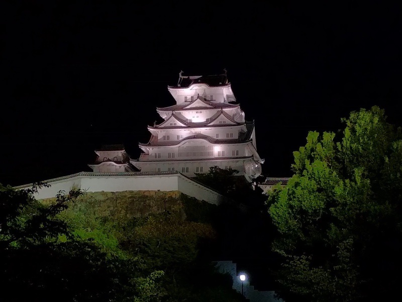 夜の姫路城03.jpg 夜の姫路城03