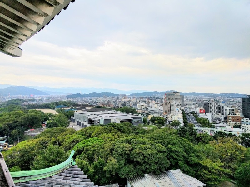 55天守三階からの眺め.jpg 55天守三階からの眺め