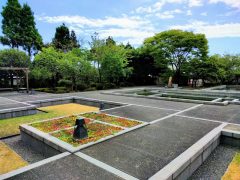 松山城の二丿丸跡に整備された二之丸史跡庭園｜愛媛県松山市