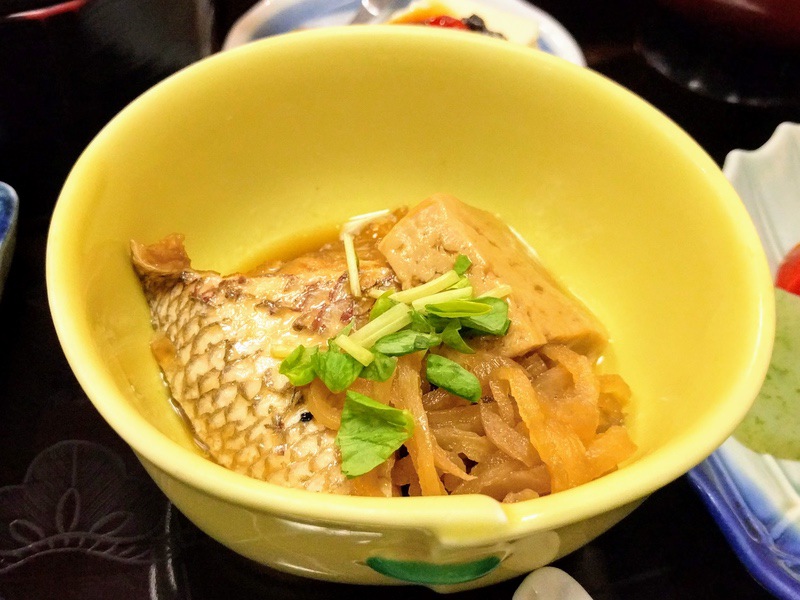 13鯛の煮付け