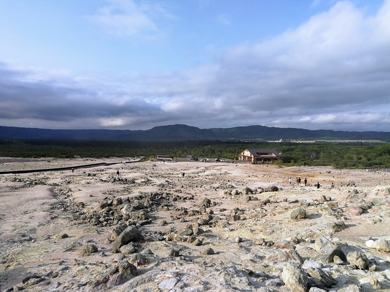 14硫黄山からの景色