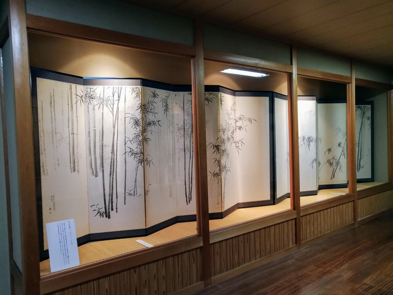 06円山応挙 風竹図屏風 雨竹図屏風