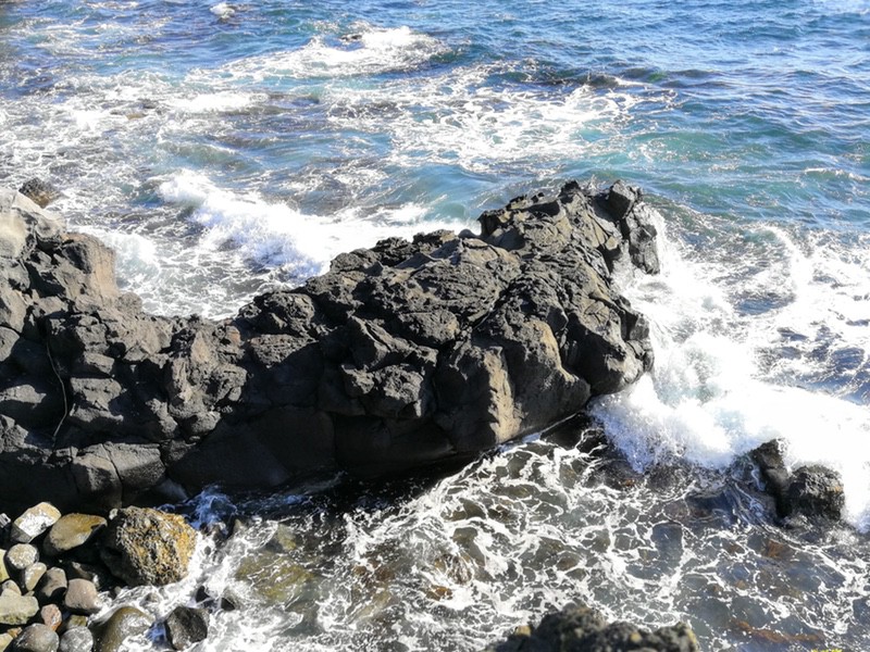 利尻島の風景13寝熊の岩.jpg 利尻島の風景13寝熊の岩