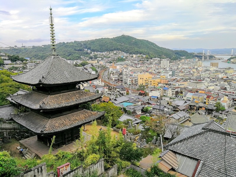 26尾道の街並み有名画家写生地