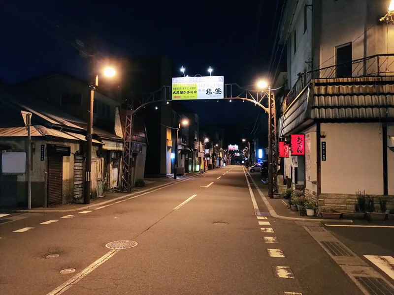 夜の室蘭の街04