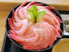 甘えび三昧！浜のかあちゃん食堂｜北海道羽幌町