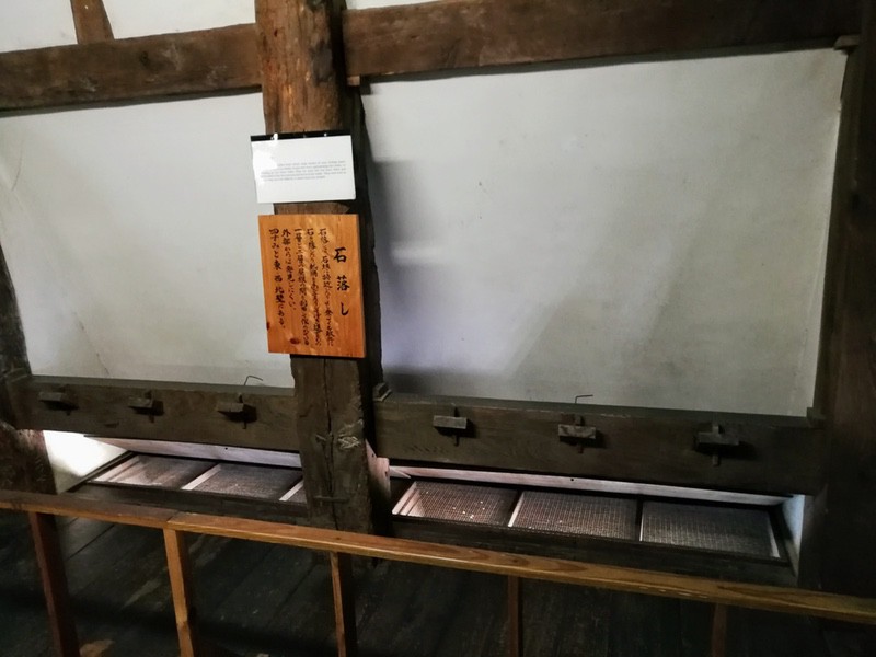 45天守二階石落し.jpg 45天守二階石落し