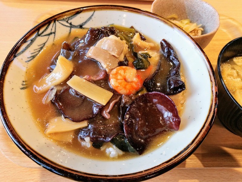 13きくらげあんかけ丼