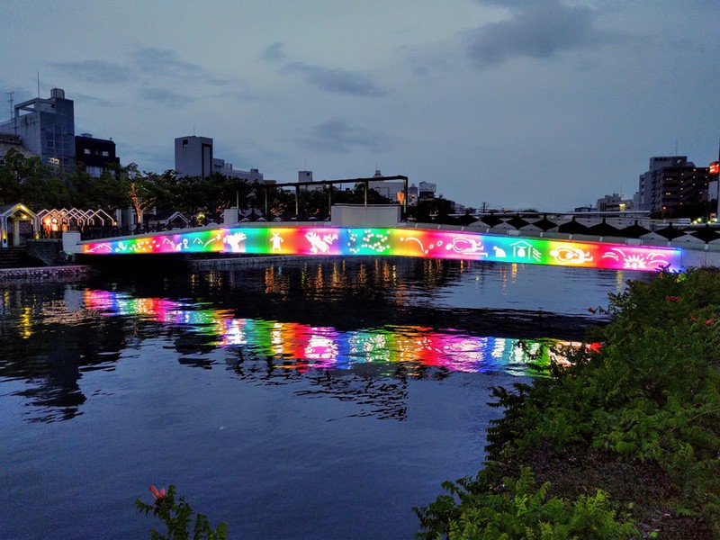 06橋のイルミネーション