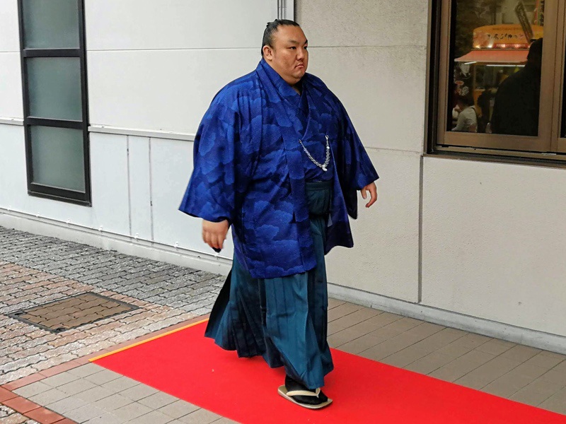 会場入り15琴勇輝