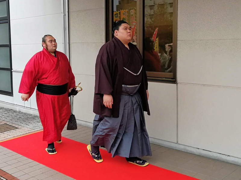 会場入り24矢後